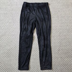 Free people faux suede leggings